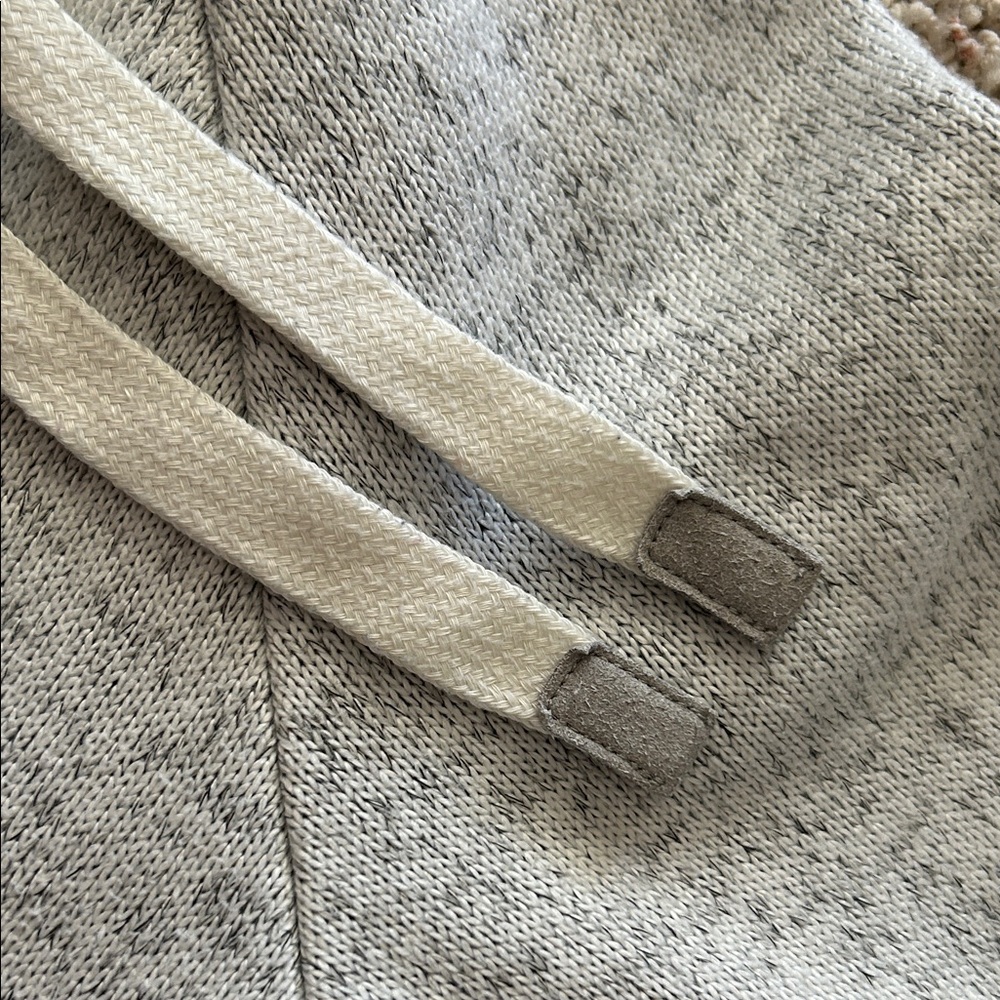 🌻Thread & Supply Light Gray Button-Up Pullover Hoodie Size XS - Picture 11 of 11